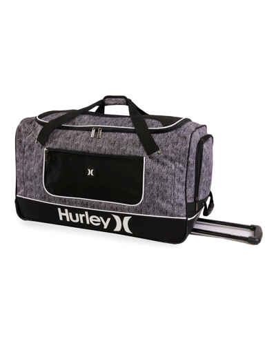 Shop Hurley Kahuna 30" Rolling Duffel In Silver