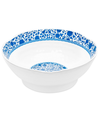 Shop Q Squared Heritage 12" Melamine Serve Bowl In White