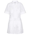 VALENTINO Boderie anglaise playsuit