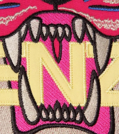 Shop Kenzo Embroidered Cotton Sweatshirt