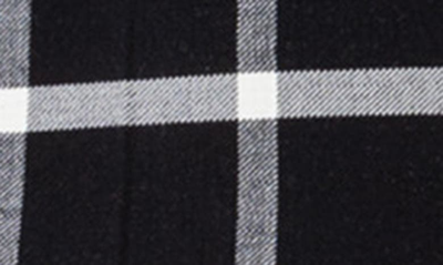 Shop Akris Faralda Check Double Face Wool Blend Pants In 919-black/ Ecru