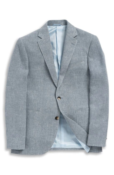 Shop Rodd & Gunn The Cascades Virgin Wool & Linen Sport Coat In Chambray