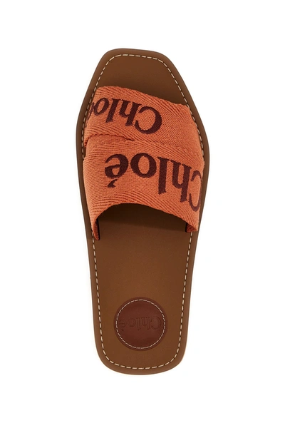 Shop Chloé 'woody' Sandals