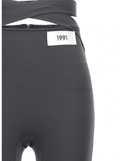 Shop Dolce & Gabbana Re-edition 1991 Leggings Gray