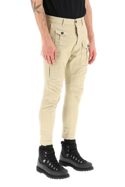Shop Dsquared2 Sexy Cargo Chino Pants