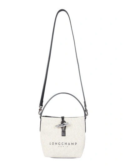 Shop Longchamp Small Roseau Bag In Multicolor
