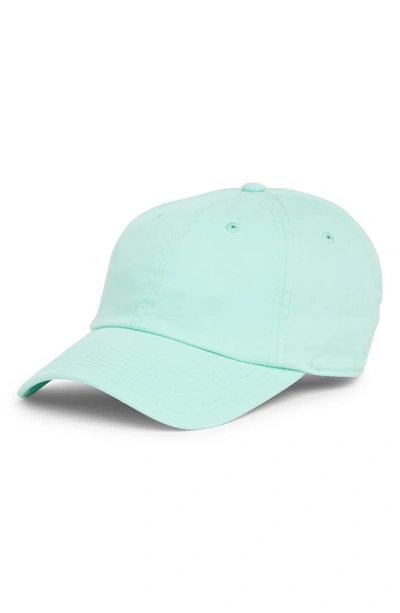 Shop American Needle Washed Cotton Twill Cap In Seafoam