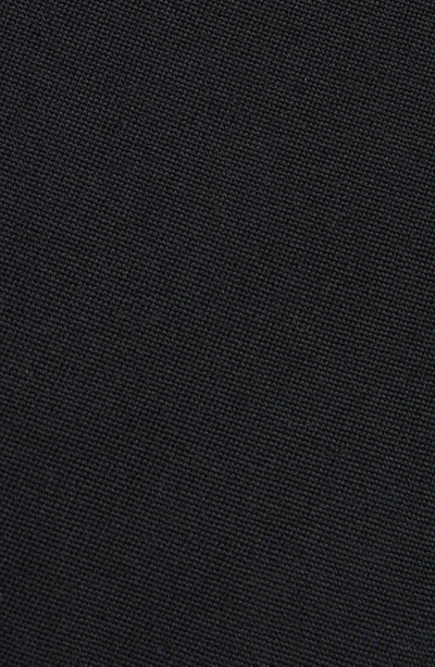 Shop Balmain 8-button Cotton Grain De Poudre Shorts In 0pa Black
