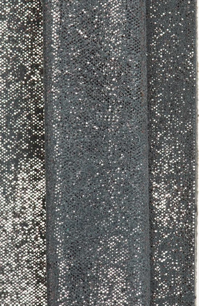 Ada Skinny Leather Wrap Belt In Pearl Shimmer