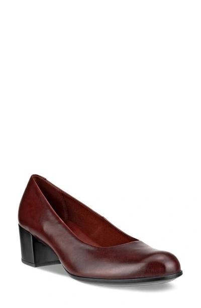 Shop Ecco Block Heel Pump In Andorra