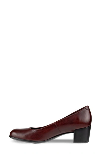 Shop Ecco Block Heel Pump In Andorra