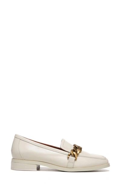Shop Vionic Mizelle Curb Chain Loafer In Cream Leather