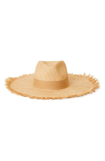 Shop Btb Los Angeles Faye Straw Hat In Natural