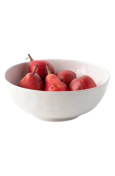 Juliska 'puro' Ceramic Serving Bowl In Whitewash