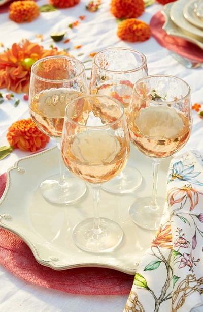 Juliska Puro Stemmed White Wine Glass In Clear