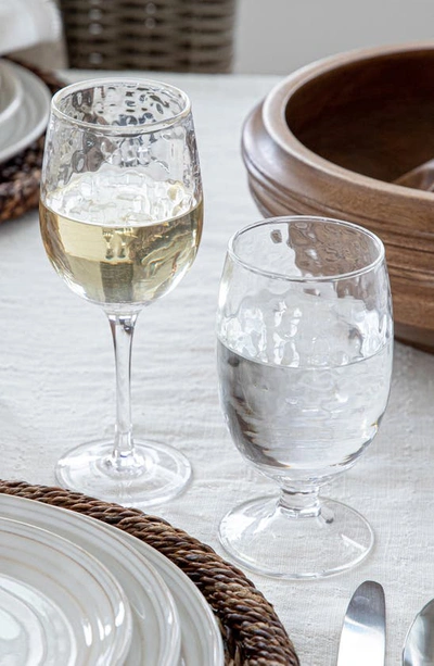 Shop Juliska Puro White Wine Glass In Clear