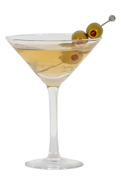 Juliska Puro Textured Martini Glass In Clear