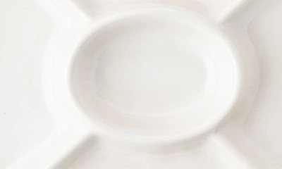 Juliska Puro Whitewash Crudite Platter In Whitewash