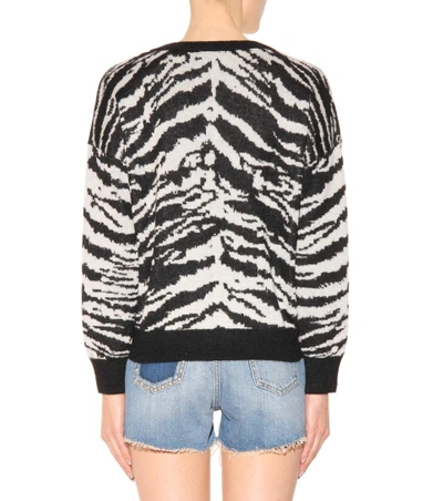 Shop Saint Laurent Wool-blend Sweater