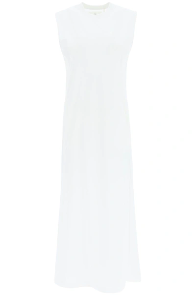 Shop Y-3 3 Stripes Maxi Dress With Cut Out Detail