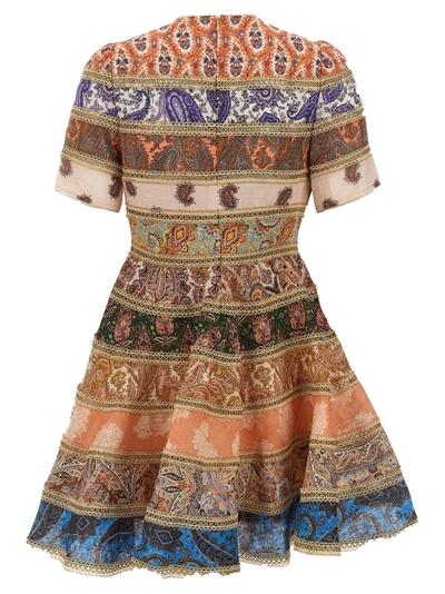 Shop Zimmermann Devi Dresses Multicolor