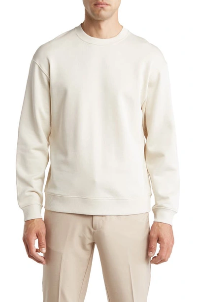 Shop Theory Colts Crewneck Sweatshirt In Light Beige