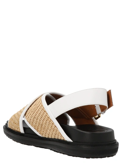 Shop Marni 'fussbett' Sandals