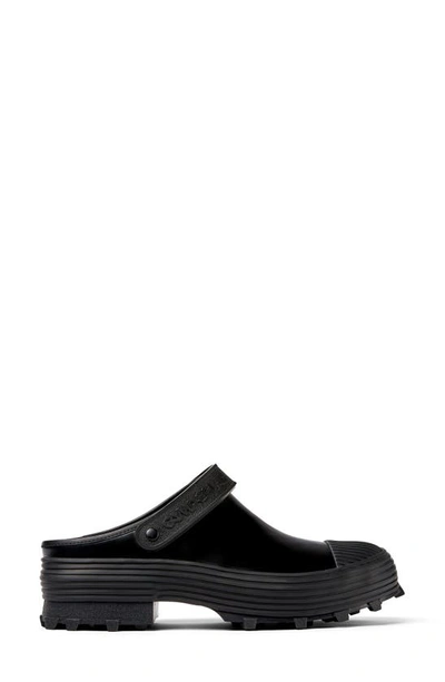 Shop Camperlab Gender Inclusive Traktori Clog In Black