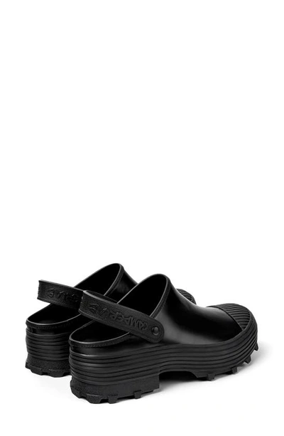 Shop Camperlab Gender Inclusive Traktori Clog In Black