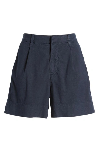 Frank & Eileen Kinsale Performance Corduroy Crop Pants In Navy