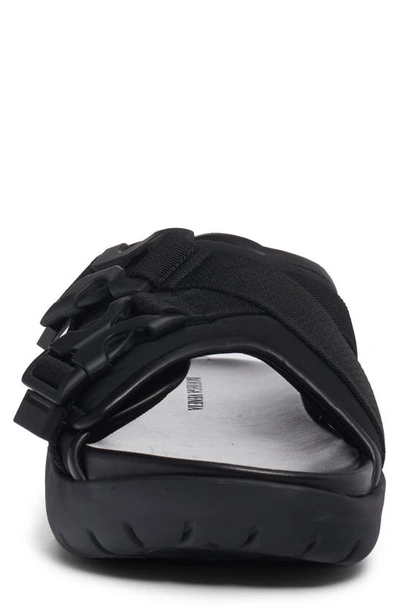Shop Bottega Veneta Slide Sandal In 1000 Black
