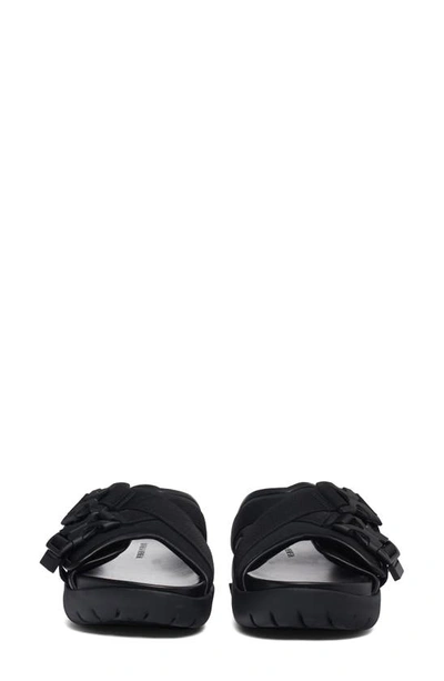 Shop Bottega Veneta Slide Sandal In 1000 Black