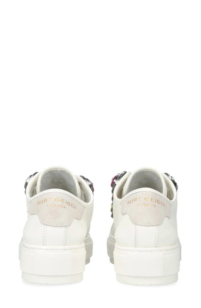 Shop Kurt Geiger Laney Octavia Sneaker In White