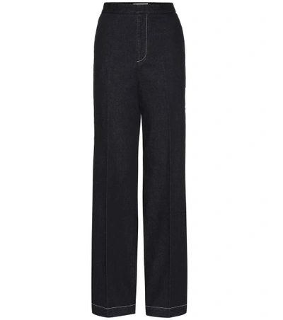 Stella Mccartney Wide-leg Jeans In Blue