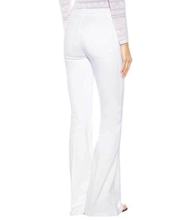 Shop Tom Ford Flared Jeans In White