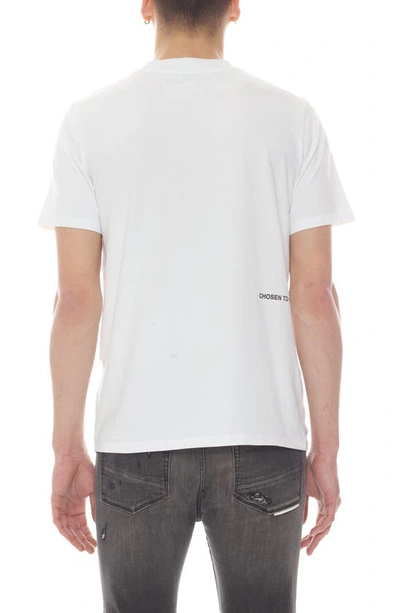 Shop Hvman Triangle Eyes Graphic Tee In White