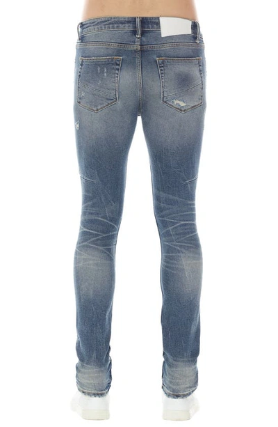 Hvman Strat Ripped Super Skinny Jeans In Tuscany