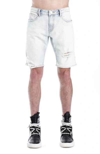 Hvman Mero Slim Stretch Shorts In Zephyr