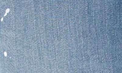 Hvman Strat Bleach Splatter Ripped Super Skinny Jeans In Blue