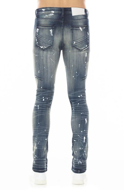 Hvman Strat Ripped Super Skinny Jeans In Guac