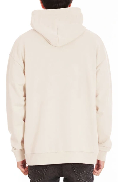 Hvman Graphic Pullover Hoodie In Cream