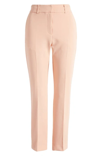 Shop Asos Design Tuxedo Cigarette Pants In Light Orange