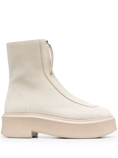Shop The Row Boots In Beige