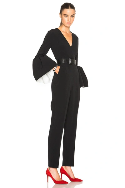 Shop Roksanda Margot Jumpsuit In Black