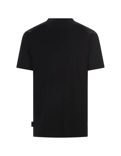 Shop Philipp Plein T-shirt With Crystal Skull&bones In Black