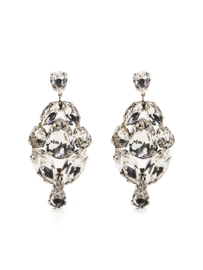 Shop Simone Rocha Earrings In Clear