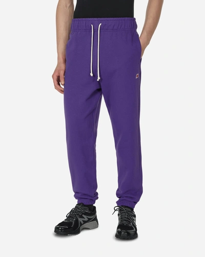 Shop New Balance Made In Usa Core Sweatpants Prism Purple In Multicolor
