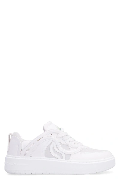 Shop Stella Mccartney Cupsole Low-top Sneakers In White