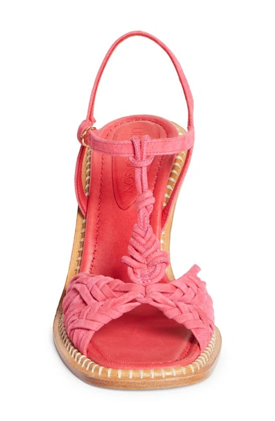 Shop Ulla Johnson Penina Braided Sandal In Orchid