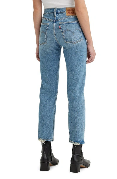 Shop Levi's Wedgie High Waist Straight Leg Jeans In Christina